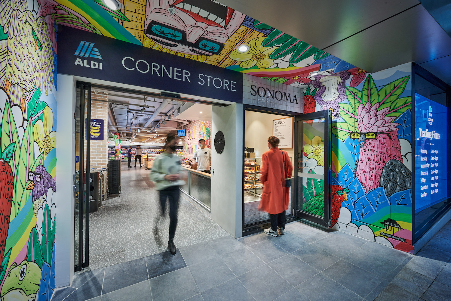ALDI Corner Store North Sydney Landini Associates Photo by Kyle Ford at Corporate